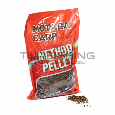 MOTABA CARP METHOD PELLET MÁJ FŰSZER  3MM 800G