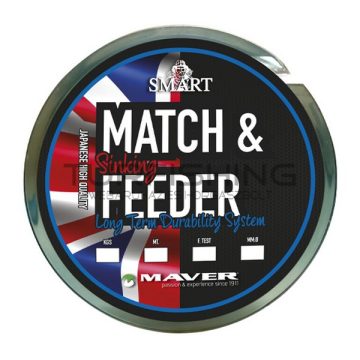 MAVER MONOFILAMENT MATCH&FEEDER SINKING 600M 0,153MM