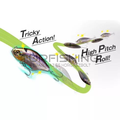 Megabass MEGABASS HADARA TRAP 70  70mm 17gr PM CHART BACK