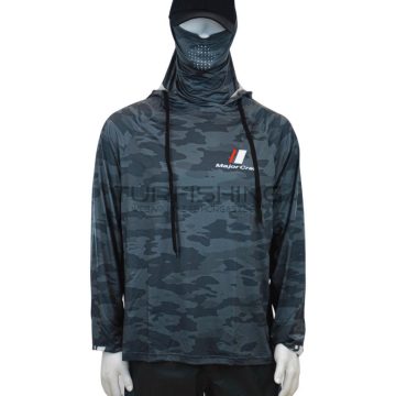   Major Craft MAJOR CRAFT SUN PROTECTION HOODIE UV ÁLLÓ KAPUCNIS FELSŐ L Dark Gray