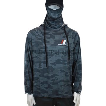   Major Craft MAJOR CRAFT SUN PROTECTION HOODIE UV ÁLLÓ KAPUCNIS FELSŐ M Dark Gray