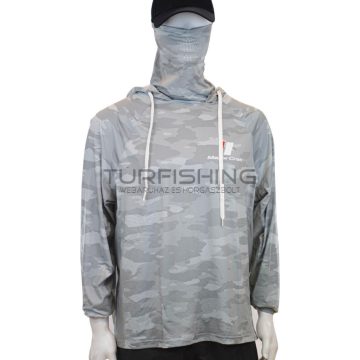   Major Craft MAJOR CRAFT SUN PROTECTION HOODIE UV ÁLLÓ KAPUCNIS FELSŐ 3L Light Gray