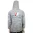   Major Craft MAJOR CRAFT SUN PROTECTION HOODIE UV ÁLLÓ KAPUCNIS FELSŐ XL Light Gray
