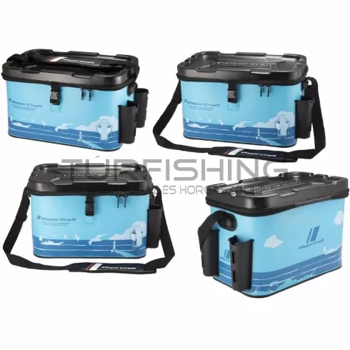 Major Craft MAJOR CRAFT TACKLE BAG MTB-40 EVA PERGETŐ TÁSKA 42*26*30cm Ocean Blue