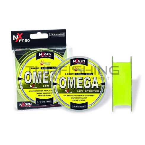 Colmic COLMIC OMEGA PT50 300m 0.16mm Yellow Fluo