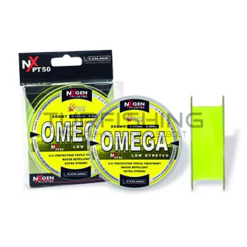 Colmic COLMIC OMEGA PT50 300m 0.25mm Yellow Fluo