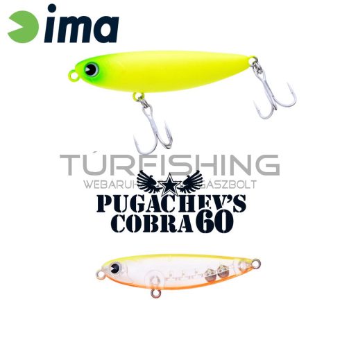 Ima IMA PUGACHEVS COBRA 60 60mm 6gr 104 Chart Back Pearl Clear