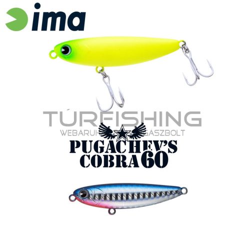 Ima IMA PUGACHEVS COBRA 60 60mm 6gr 105 Blue Back Red Gill