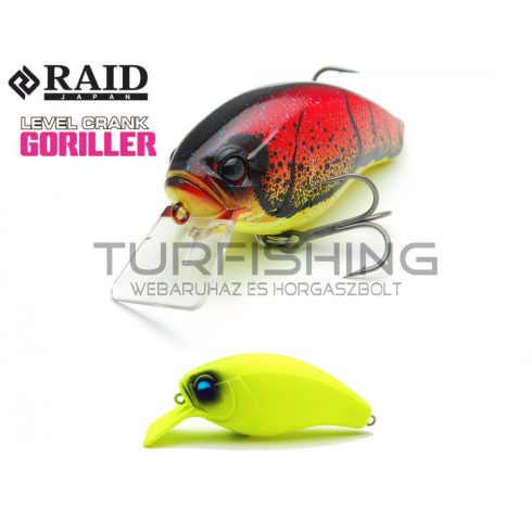 Raid Japan RAID LEVEL CRANK GORILLER 66mm 17.5gr 013 Lemon Power