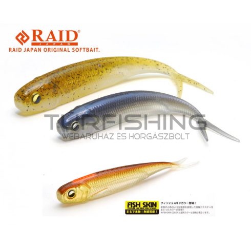 Raid Japan RAID FISH ROLLER FISH SKIN 3" 8.9cm 081 Stain Wakasagi