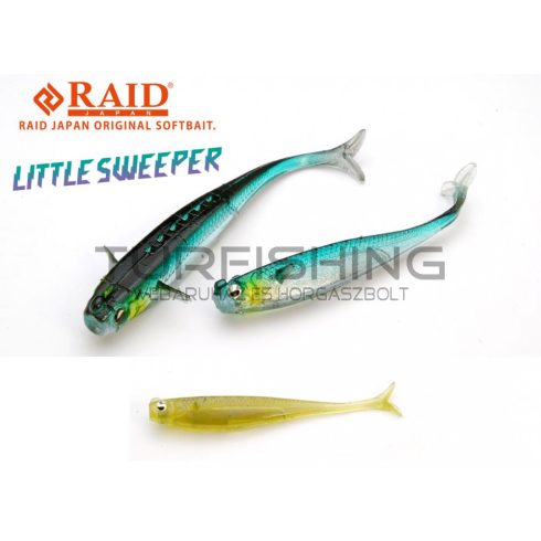 Raid Japan RAID LITTLE SWEEPER 2.5" 6.3cm 072 Stealth Fish