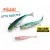 Raid Japan RAID LITTLE SWEEPER FISH SKIN 2.5" 6.3cm 080 Clear Wakasagi
