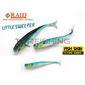   Raid Japan RAID LITTLE SWEEPER FISH SKIN 3" 7.6cm 082 Hustler