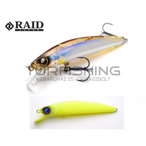 Raid Japan RAID LEVEL MINNOW QUIK72 72mm 5.2gr 002 Lemon Power