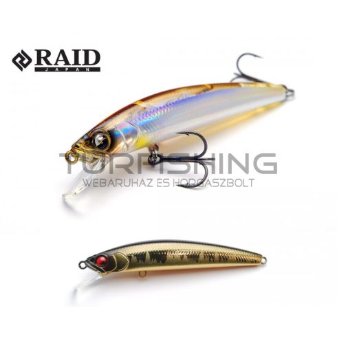 Raid Japan RAID LEVEL MINNOW QUIK72 72mm 5.2gr 008 Real Kinkuro