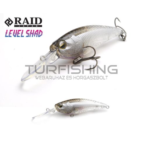 Raid Japan RAID LEVEL SHAD 50.3mm 4.3gr Su 030 Real Ginkuro