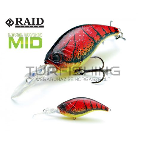 Raid Japan RAID LEVEL CRANK MID 59mm 10.5gr 019 American Yashizari