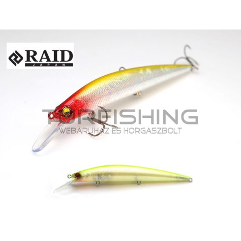 Raid Japan RAID LEVEL MINNOW PLUS 125mm 14gr 011 Pearly Chart