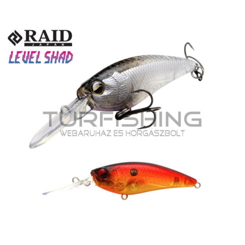 Raid Japan RAID LEVEL SHAD 50.3mm 4.3gr Su 035 Sparkling Red