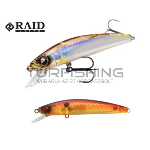 Raid Japan RAID LEVEL MINNOW QUICK72 72mm 5.2gr 017 Sparkling Red