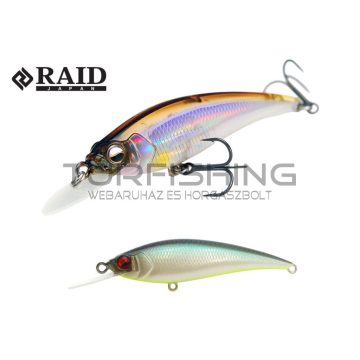   Raid Japan RAID LEVEL SHAD SPRINTER 68SR 68mm 5.6gr 016 Neon Shad