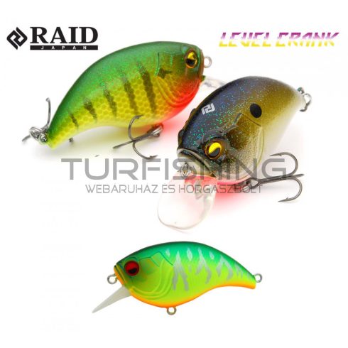 Raid Japan RAID LEVEL CRANK 51mm 10.5gr 002 Mat Tiger