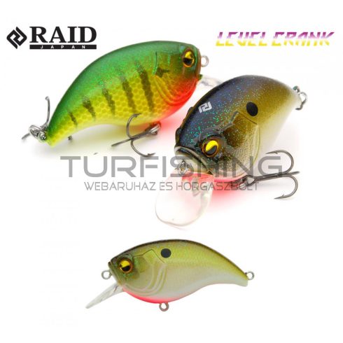 Raid Japan RAID LEVEL CRANK 51mm 10.5gr 004 Pearl Shad