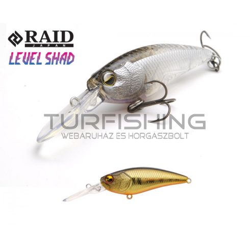 Raid Japan RAID LEVEL SHAD 50.3mm 4.3gr Su 007 Real Kinkuro