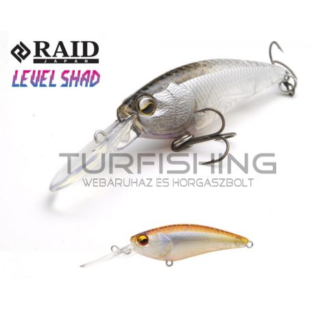 Raid Japan RAID LEVEL SHAD 50.3mm 4.3gr Su 010 Jewel Wakasagi