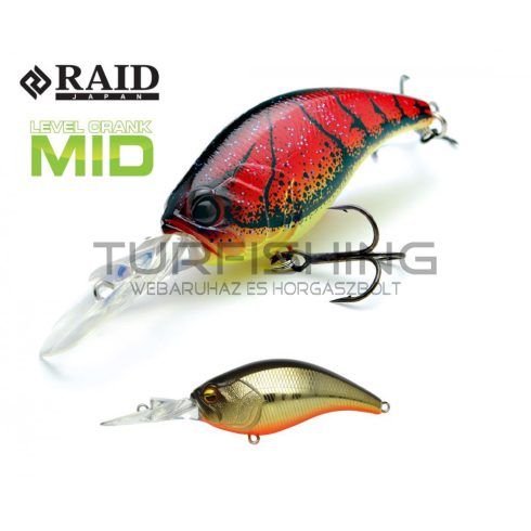 Raid Japan RAID LEVEL CRANK MID 59mm 10.5gr 006 Real Kinkuro