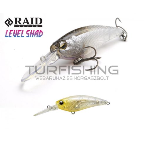 Raid Japan RAID LEVEL SHAD 50.3mm 4.3gr Su 013 Shirauo