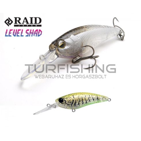 Raid Japan RAID LEVEL SHAD 50.3mm 4.3gr Su 014 Hige Shrimp