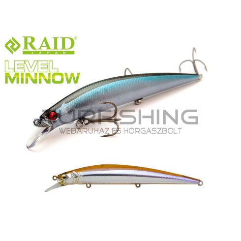 Raid Japan RAID LEVEL MINNOW 125mm 14gr 005 Gross Wakasagi