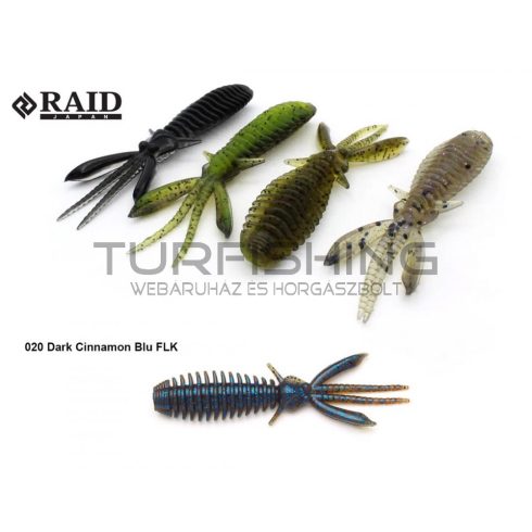 Raid Japan RAID EGUBUG 2.5" 6.3cm 020 Dark Cinnamon Blu FLK