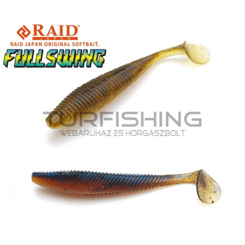 Raid Japan RAID FULLSWING 4" 10cm 042 Dark Cinnamon Shad