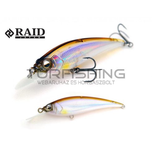 Raid Japan RAID LEVEL SHAD SPRINTER 68SR 68mm 5.6gr 003 Neon Wakasagi