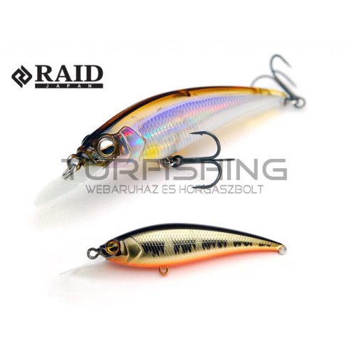 Raid Japan RAID LEVEL SHAD SPRINTER 68SR 68mm 5.6gr 009 Real Kinkuro