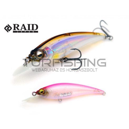 Raid Japan RAID LEVEL SHAD SPRINTER 68SR 68mm 5.6gr 012 Skeleton Kandy