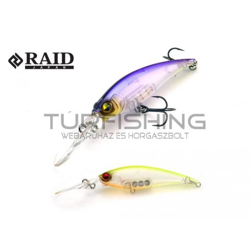 Raid Japan RAID LEVEL SHAD SPRINTER 68MR 68mm 5.9gr 009 Stealth Chart