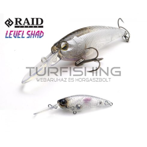 Raid Japan RAID LEVEL SHAD 50.3mm 4.3gr Su 026 Salt & Pepper