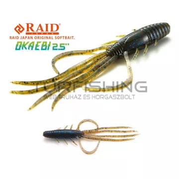   Raid Japan RAID OKA EBI 2.5" 6.3cm 020 Dark Cinnamon Blu FLK