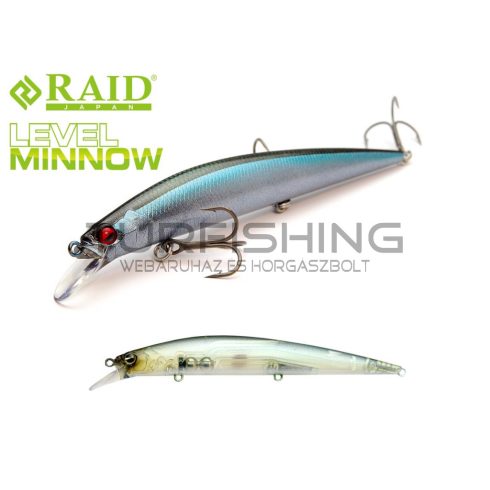 Raid Japan RAID LEVEL MINNOW 125mm 14gr 017 Natural Shad