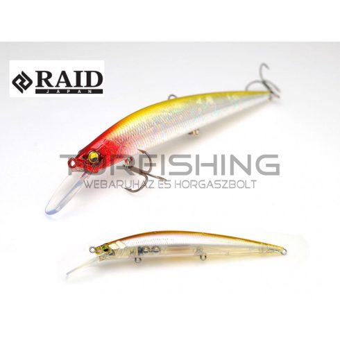 Raid Japan RAID LEVEL MINNOW PLUS 125mm 14gr 002 Jewel Wakasagi