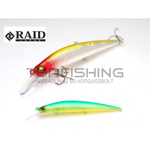 Raid Japan RAID LEVEL MINNOW PLUS 125mm 14gr 006 Lime Chart