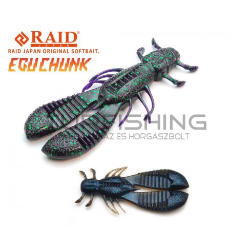 Raid Japan RAID EGU CHUNK 3.5" 8.9cm 020 Dark Cinnamon Blu FLK