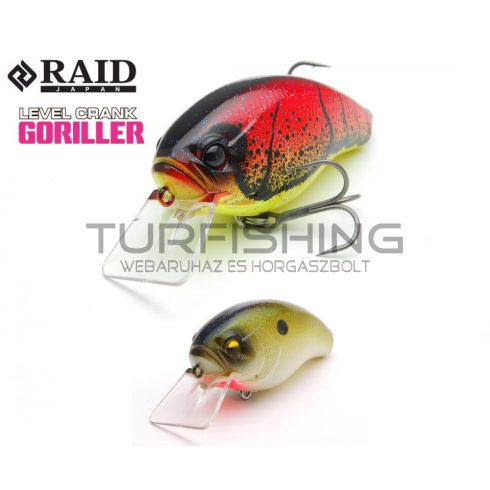 Raid Japan RAID LEVEL CRANK GORILLER 66mm 17.5gr 006 Pearl Shad