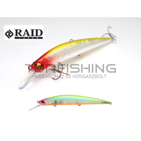 Raid Japan RAID LEVEL MINNOW PLUS 125mm 14gr 009 Clear Squash