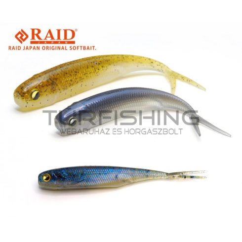 Raid Japan RAID FISH ROLLER 3" 8.9cm 042 Dark Cinnamon Shad