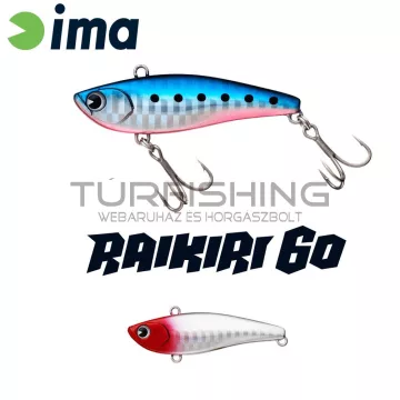Ima IMA RAIKIRI VIBRATION 60 60mm 11gr 001 Red Head