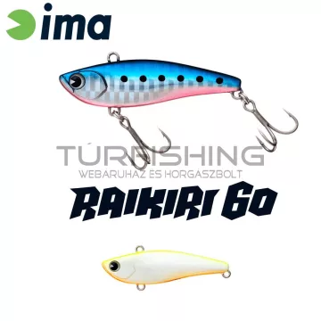 Ima IMA RAIKIRI VIBRATION 60 60mm 11gr 002 Chart Back Pearl